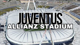 The Juventus Heart above the clouds: an aerial flight over the Juventus Stadium!