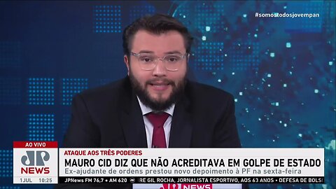 Kobayashi analisa novo depoimento de Mauro Cid à PF: “Minuta de golpe não deveria ser utilizada”