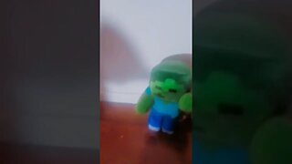 Minecraft plush : Zombie is afraid... #sml #fnafplush #jeffy #minecraft #shorts #funny #memes #memes