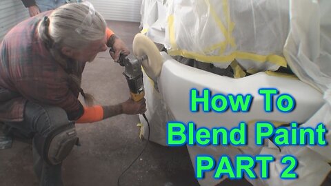 How To Blend Paint On A Car Or Truck Part 2 - Paint And Body Tech Tips And Tricks