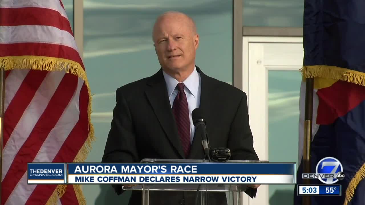 Mike Coffman declares victory in Aurora mayor’s race