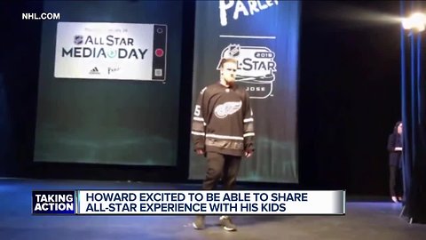 Jimmy Howard excited to share All-Star experience with his kids