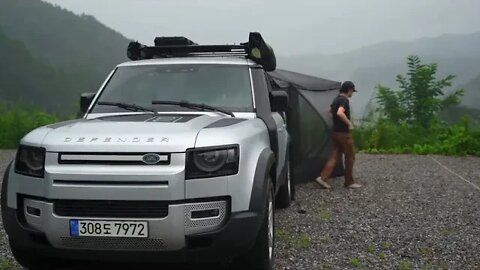 Is = It = Rain = That = You = Live = In = = Fivestar = Camping In the Heavy Rain Land Rover Defend