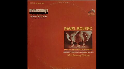 Ravel, Boston Symphony Orchestra, Charles Munch – Bolero, La Valse, Pavan For a Dead Princess