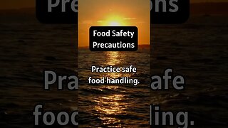 Food Safety Precautions #fact #shotrs #nature