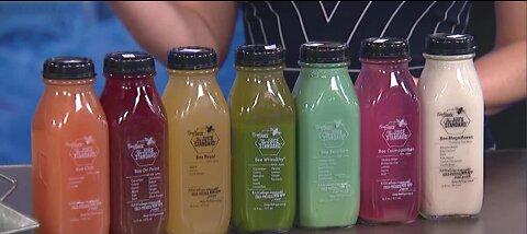 The Juice Standard in studio discussing benefits of juicing, new flagship location