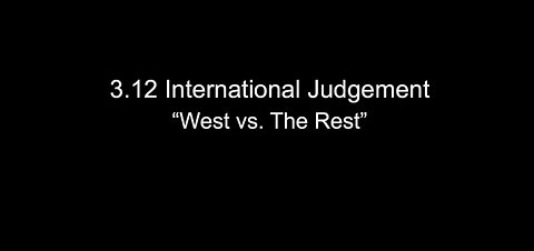 Episode 3.12 International Judgement