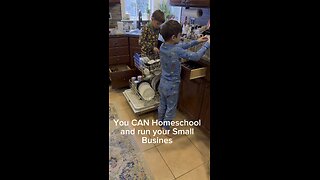 Homeschool and run a small business