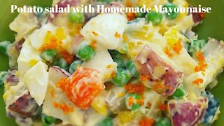 Potato salad with homemade mayonnaise/馬鈴薯沙拉自製美乃滋