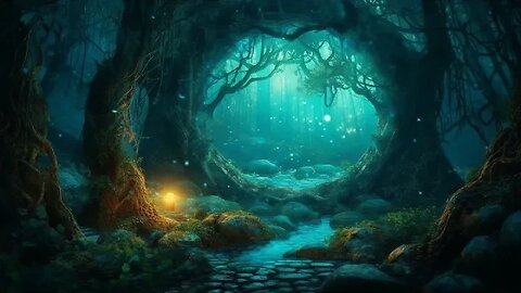 Enchanted Forest Music | Fantasy Ambience | Everglow Woods