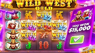 THE MOST INSANE LUCK STREAK ON WILD WEST GOLD!