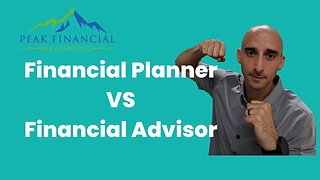 what is the difference between a financial planner and financial advisor