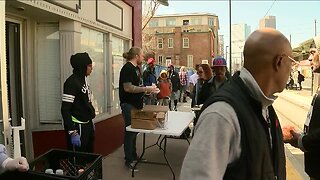 Daily Bread: Group putting food on the table for those in need
