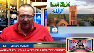 NCTV45 LAWRENCE COUNTY 45 WEATHER THURSDAY MAY 4 2023