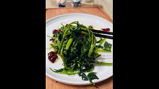 Water Spinach Stir Fry 空心菜