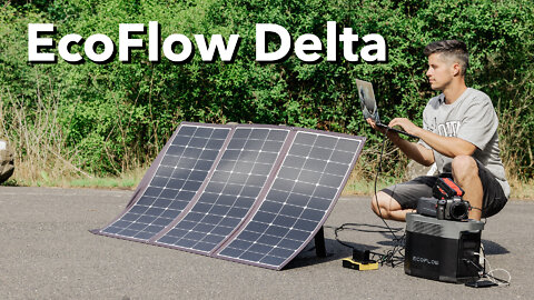Strom immer und überall! Eco Flow Delta | Notstromaggregat für Blackout, Camping, Outdoor
