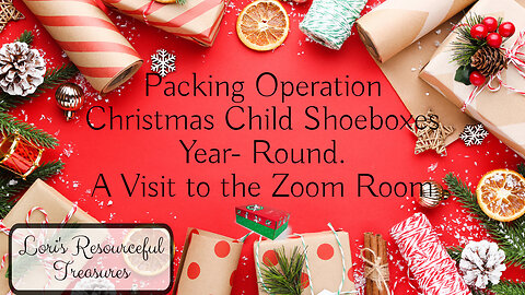 A Visit to a Year-Round Operation Christmas Child Shoebox Packing Ministry