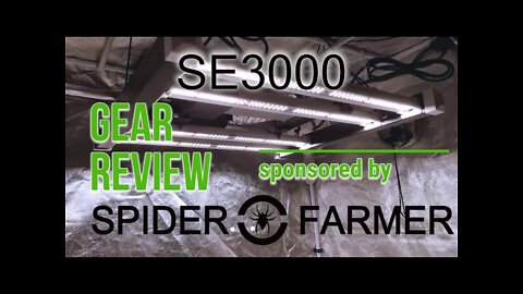 Spiderfarmer SE3000 Gear Review Unboxing Assembly Installation Demonstration 🔨 #SE3000 #SPIDERFARMER