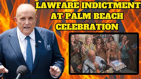 AZ AG's Office Served Rudy Giuliani with an Indictment at his 80th Birthday Party