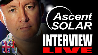 ASTI Stock - Ascent Solar Technologies INTERVIEW - Martyn Lucas Investor