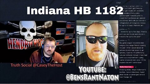 Indiana House Bill 1182 - W/Casey Hendrickson - 95.3MNC
