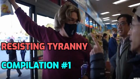 Maskless Shopping - Walmart, Trader Joes, Hannaford, Target - Anti Mask Protest Compilation