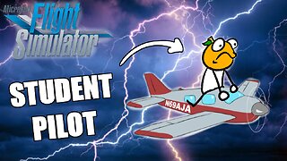 Can I SURVIVE Flying In A Storm? Microsoft Flight Simulator