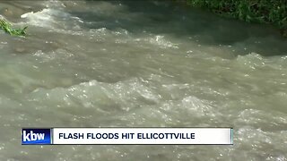 Flash floods hit Ellicottville