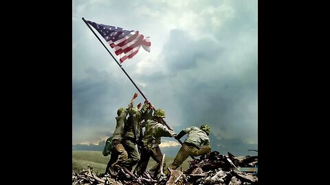 The planting of the American flag on Iwo Jima - Joe Rosenthal