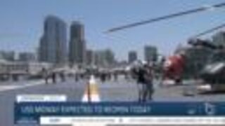 USS Midway museum reopens to the public