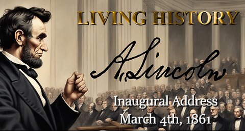 Abraham Lincoln - Inaugural Address - 1861