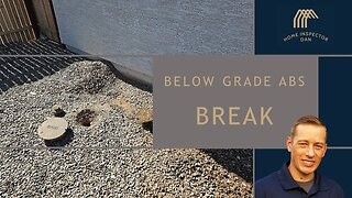 Broken and buried sewer main cleanouts at home inspection