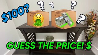 Guess The Price, Keep The MYSTERY Box!