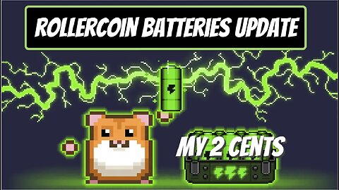 Rollercoin Virtual Mining Update, NEW Batteries System Coming , My 2 Cents.