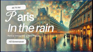 Rainy Days in Picasso's Paris | A Cubist Ambiance Collection