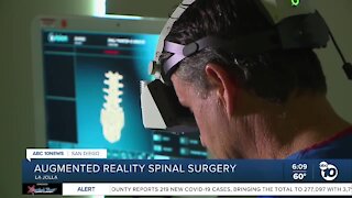 Augmented reality spinal surgery debuts at UC San Diego Health