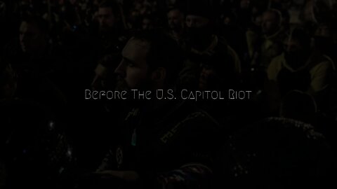 Unseen Footage: Before The U.S. Capitol Riot - 4K