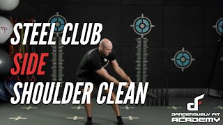 Clubbell Side Shoulder Clean