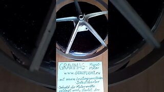 selfrunning magnet motor from GraviFlight.eu #shorts