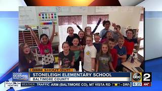 Good morning from 5th graders at Stoneleigh Elementary School