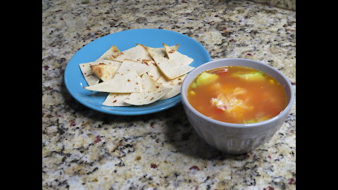 How to make Chicken Tortilla Soup! Yummy and EASY!