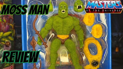 Masters of the Universe Origins Moss Man Figure Review!