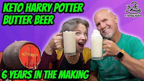 Keto Butter Beer (Harry Potter drink)