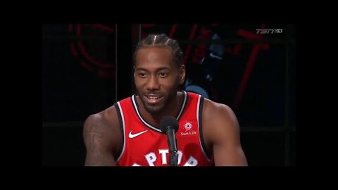 6 minutes of kawhi leonard accidentally being the funniest player in the NBA