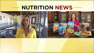 Katie Ferraro with dietitian approved at-home meals and snacks