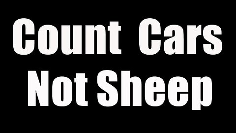 Count Cars not Sheep
