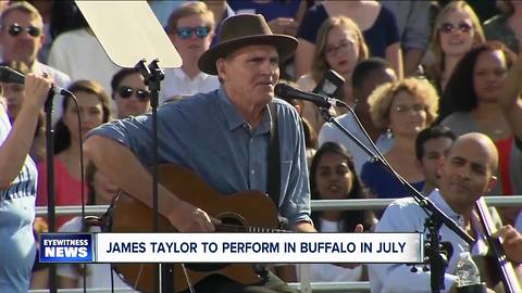 James Taylor and Bonnie Raitt to perform in Buffalo