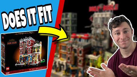 LEGO Jazz Club 10312 Modular Review, Comparison, & Placing Into My Lego City