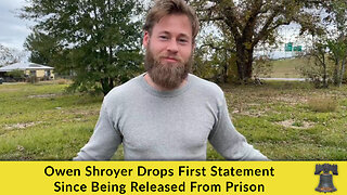 Owen Shroyer Drops First Statement Since Being Released From Prison