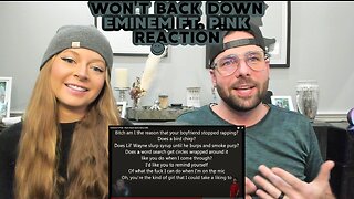 Eminem ft. P!nk - Won't Back Down | REACTION / BREAKDOWN ! (RECOVERY) Real & Unedited